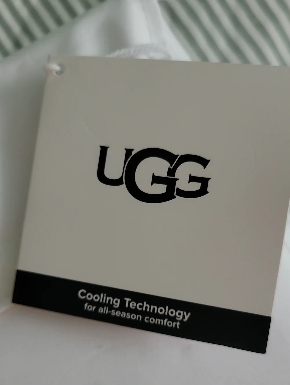 UGG White Haven Cooling Technology Queen Sheet Set